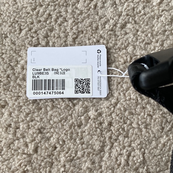 Lululemon Clear Everywhere Belt Bag NWT logo stadium - Picture 8 of 8